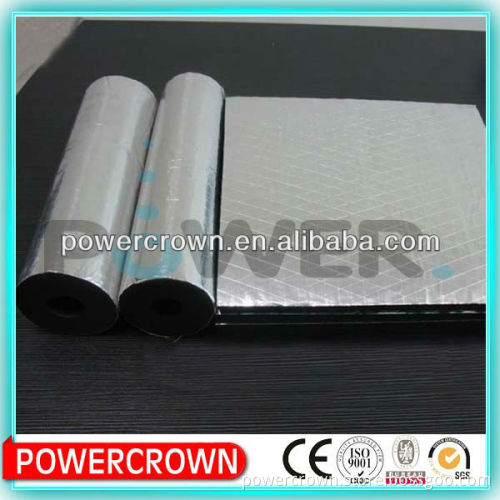 heat insulation round rubber foam sheets with aluminium foil facing
